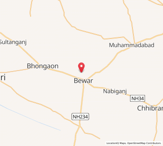 Map of Ramnagar Garhia, Uttar Pradesh