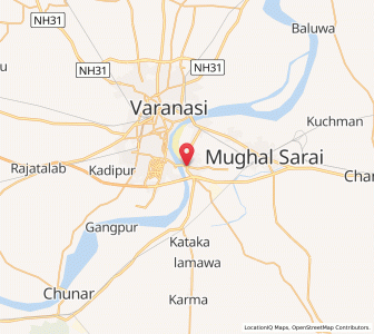 Map of Rāmnagar, Uttar Pradesh