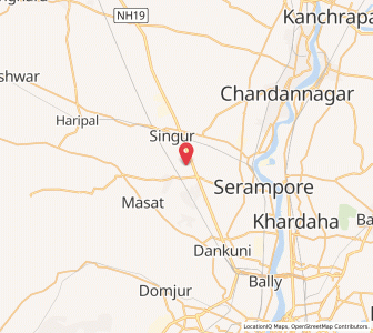Map of Rāmnagar, West Bengal