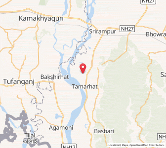 Map of Ramnathpur, Assam