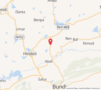Map of Ramniwas, Rajasthan
