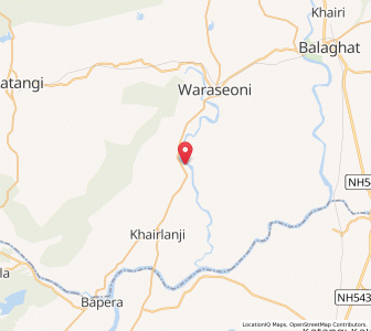 Map of Rampaili, Madhya Pradesh