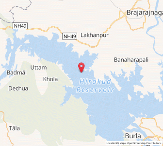 Map of Rampaluga, Odisha