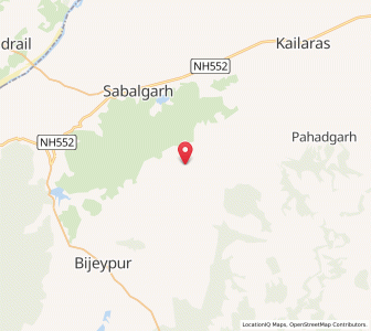 Map of Rampur Kalan, Madhya Pradesh