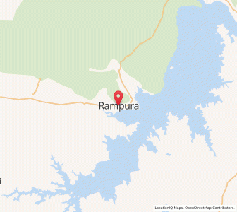 Map of Rāmpura, Madhya Pradesh