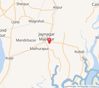 Map of Ranaghata, West Bengal