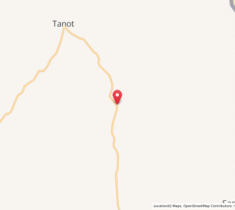 Map of Ranau, Rajasthan