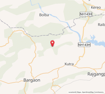 Map of Ranchra, Odisha