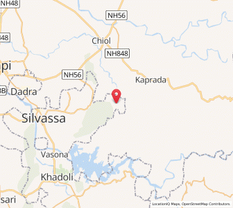 Map of Randha Nana, Dadra and Nagar Haveli