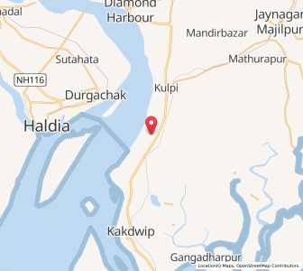 Map of Rangafala, West Bengal