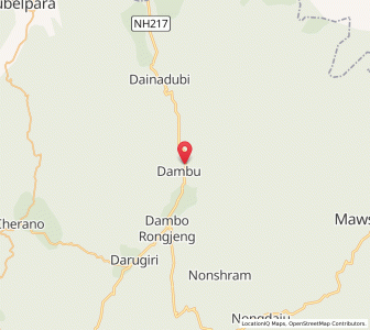 Map of Rangberam, Assam