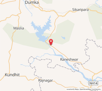 Map of Ranibahal, Jharkhand