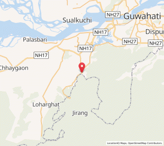 Map of Ranigodam, Assam