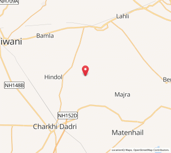 Map of Ranila, Rajasthan