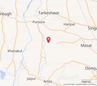 Map of Ranimpur, West Bengal