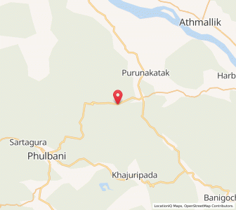Map of Ranipathar, Odisha