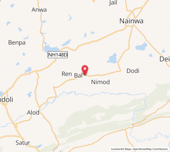 Map of Ranipura, Rajasthan