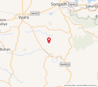 Map of Ranjamba, Gujarat