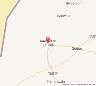 Map of Ranjitpura, Rajasthan