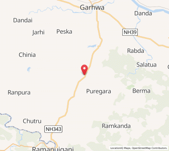 Map of Ranka Kalan, Jharkhand