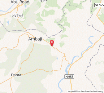 Map of Ranpur, Gujarat