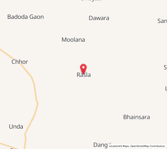 Map of Rasla, Rajasthan