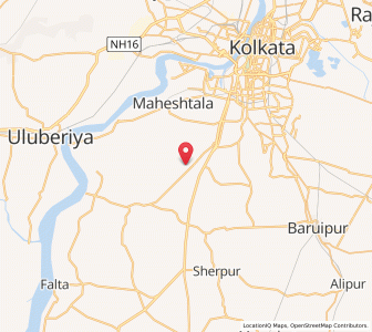 Map of Raspunji, West Bengal
