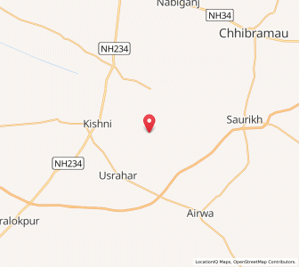 Map of Ratbhanpur, Uttar Pradesh
