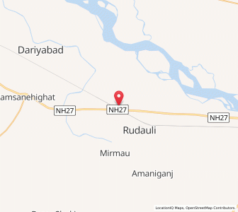 Map of Rauzagaon, Uttar Pradesh