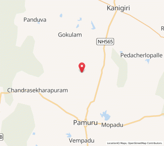 Map of Raviguntapalli, Andhra Pradesh