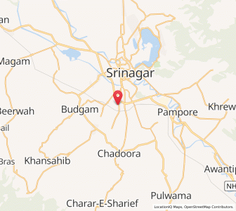Map of Rawalpur, Kashmir