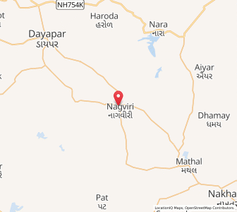 Map of Rawapur, Gujarat