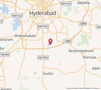 Map of Rawiral, Andhra Pradesh