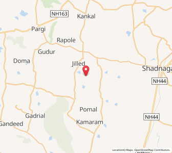 Map of Rawiyyal, Andhra Pradesh
