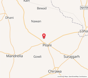 Map of Raylan, Rajasthan