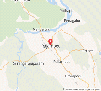 Map of Rāzampeta, Andhra Pradesh