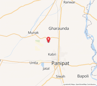 Map of Razapur, Haryana