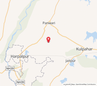 Map of Rebai, Uttar Pradesh