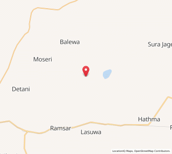 Map of Redana, Rajasthan