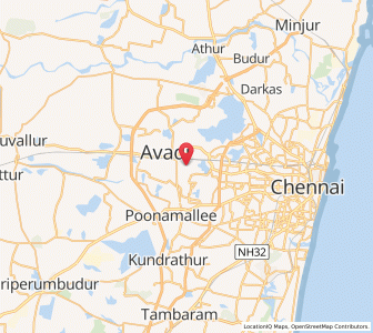 Map of Reddipalaiyam, Tamil Nadu
