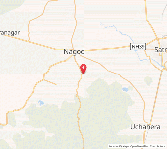 Map of Rekwar, Madhya Pradesh