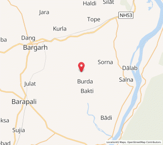 Map of Remenda, Odisha