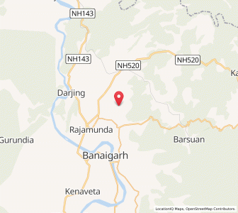 Map of Rengalbera, Odisha