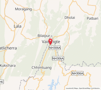 Map of Rengte, Assam