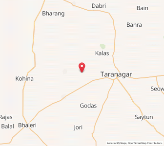 Map of Renibas, Rajasthan