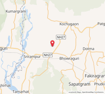 Map of Resamguri, Assam