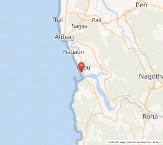 Map of Revadanda, Maharashtra