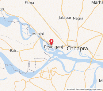 Map of Revelganj, Bihar