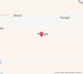 Map of Rhongo, Kashmir