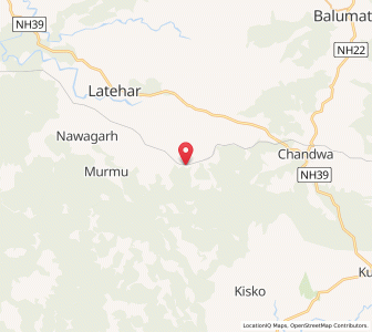 Map of Richughutu, Jharkhand